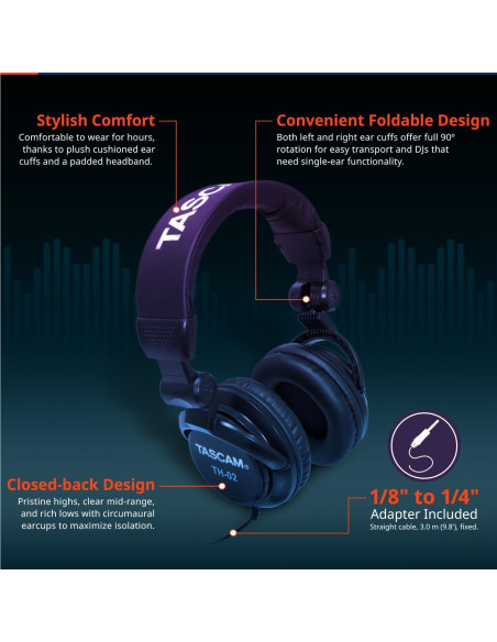 Grabador Multi-Pista TASCAM Modelo 24 + Funda y Auriculares