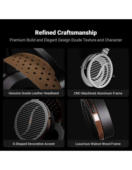 Auriculares Fosi Audio i5 Magnéticos Planos Abiertos 97mm Auriculares Fosi Audio i5 Magnéticos Planos Abiertos 97mm