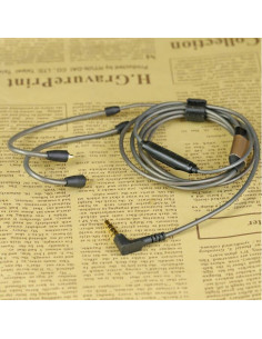 Cable de audio Sennheiser AKG 3.5mm con micrófono 2