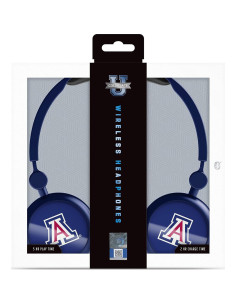 Auriculares Bluetooth On-Ear Prime Brands NCAA Arizona Wildcats 2