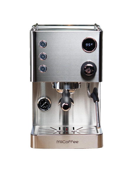 Máquina de Espresso MiiCoffee Apex Acero Inoxidable 8.64kg