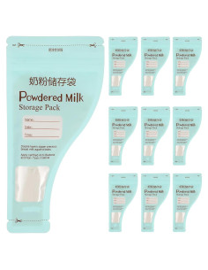 Bolsa de Leche Desechable Kisangel 30pcs Almacenamiento Bebés