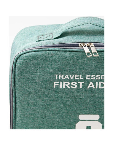 Bolsas de Primeros Auxilios Vacías TOPASION - 2 Tamaños Verde