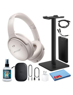 Auriculares Inalámbricos Bose QuietComfort 45 con Cancelación de Ruido - Humo Blanco