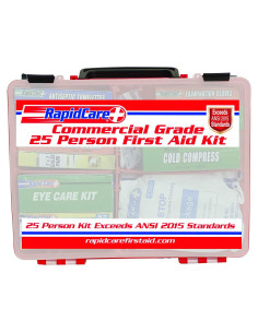 Kit de Primeros Auxilios Rapid Care 839-1-12AN para 25 Personas