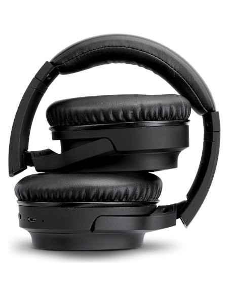 Auriculares Bluetooth iLive con Cancelación de Ruido, Negro