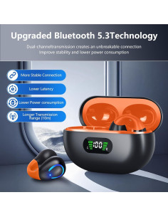 Auriculares Bluetooth 5.3 NUPLEA Q71 Inalámbricos Deportivos IPX7 2