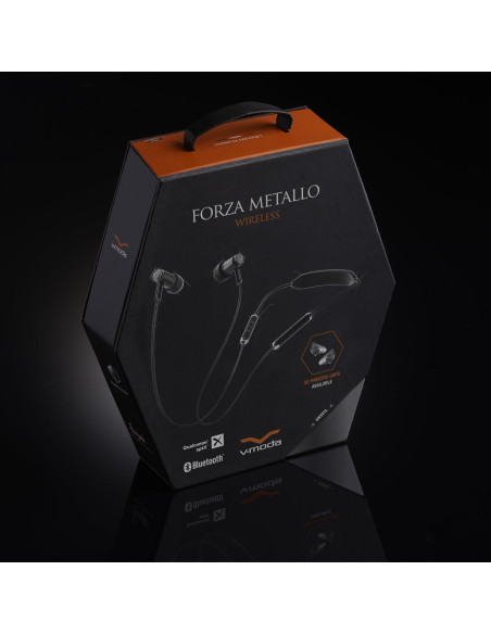 Auriculares In-Ear Inalámbricos V-MODA Forza Metallo - Negro