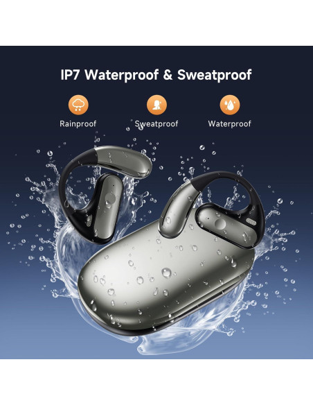 Auriculares Inalámbricos Bluetooth 5.4 CoolJumper Q28 Negro