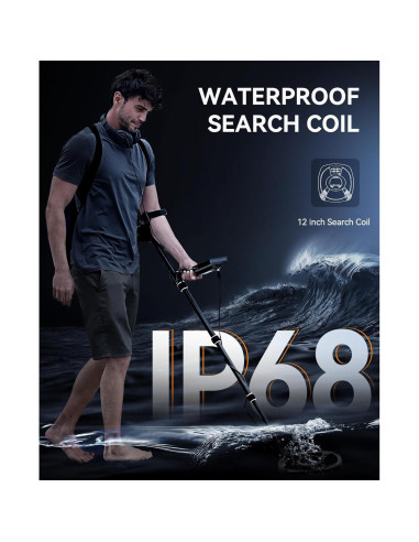 Detector de Metales SUNPOW OTMD14 Profesional Impermeable