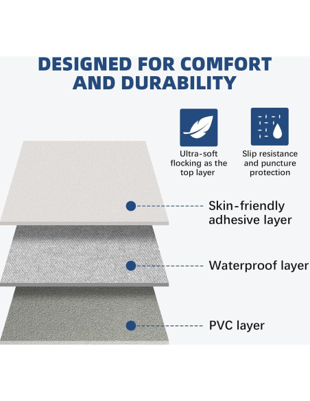 Colchón de Aire KMZ SUV Doble Flocking 192x125cm con Bomba