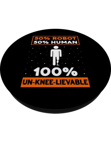 PopSocket Estándar Negro para Pierna Artificial - PopSockets