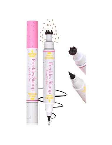 Bolígrafo de Sello de Pecas Erinde 2-en-1 Impermeable 02 Medio