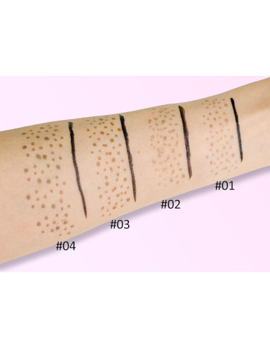 Bolígrafo de Sello de Pecas Erinde 2-en-1 Impermeable 02 Medio