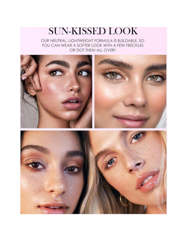 Bolígrafo de Sello de Pecas Erinde 2-en-1 Impermeable 02 Medio