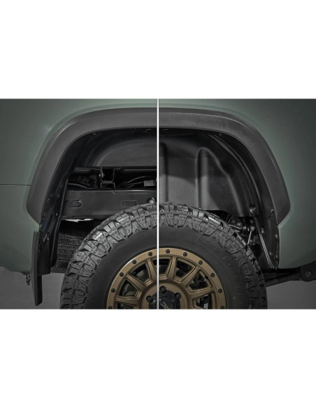 Forros de Arco de Rueda Trasero Rough Country para Toyota Tundra 2022-2025