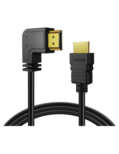Cable HDMI TNP 4.57m Ángulo Izquierdo 90 Grados 4K 60Hz