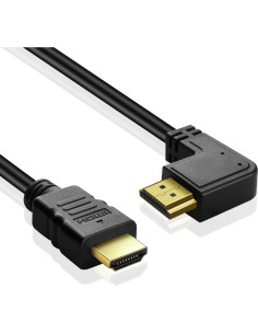 Cable HDMI TNP 4.57m Ángulo Izquierdo 90 Grados 4K 60Hz 2