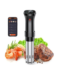Máquina Sous Vide Chefess 1100W con App y Recetas
