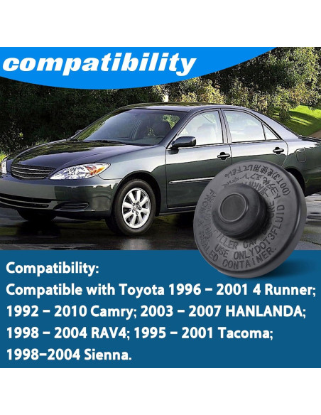 Tapa depósito líquido freno Nvguoes 47230-12040 para Toyota