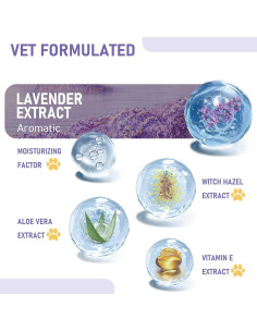 Guantes de Limpieza para Mascotas LEAGIM - Toallitas Lavanda 8 Pzs 2