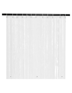 Forro de Cortina de Ducha PEVA OPTIDOG 182.88x182.88 cm Transparente