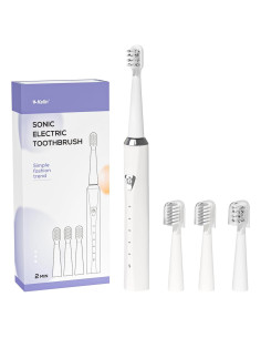 Cepillo de Dientes Eléctrico Y-Kelin para Brackets IPX7 Blanco