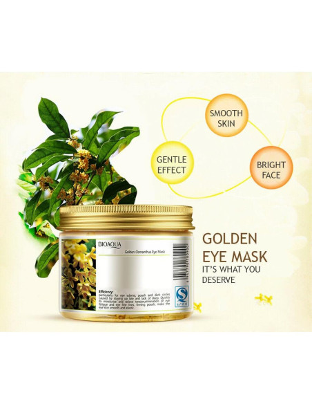 BIOAQUA Máscara de Ojos Osmanthus Dorado 80 Pcs Hidratante