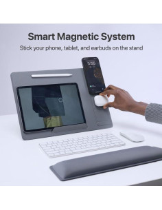 Soporte Magnético para Laptop HUANUO Plegable 1.31 kg Ajustable 2