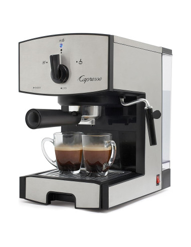 Máquina de Espresso y Cappuccino Capresso EC50 Acero Inoxidable