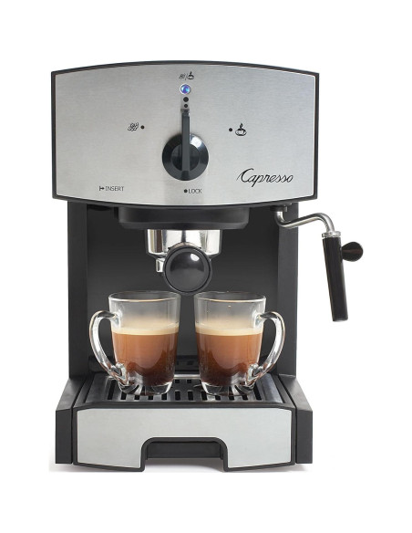 Máquina de Espresso y Cappuccino Capresso EC50 Acero Inoxidable