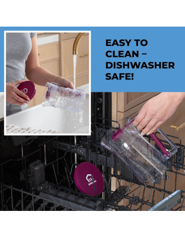 Dispensador de Mezcla KPKitchen 0.95L para Pancakes y Waffles