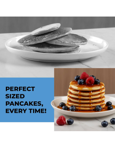 Dispensador de Mezcla KPKitchen 0.95L para Pancakes y Waffles