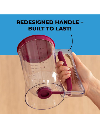 Dispensador de Mezcla KPKitchen 0.95L para Pancakes y Waffles