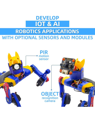 Robot Perro Bittle X | Kit de Robótica Programable | Control de Voz