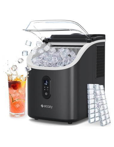 Máquina de Hielo Ecozy IM-SS381C 14,97 kg/día Compacta