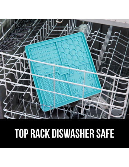 Mate de Lamido Gorilla Grip para Perros y Gatos - 2 Paquete, Silicona BPA Free