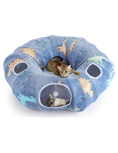 Túnel para Gatos Maxetodo - Interactivo y Plegable 3 en 1