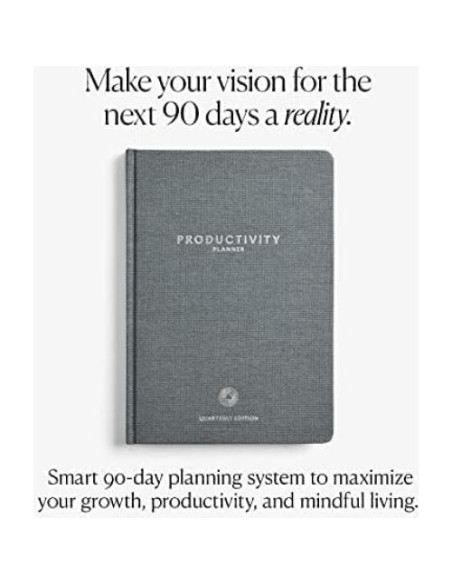 Planificador Trimestral A5 Intelligent Change Gris - Productividad Planificador Trimestral A5 Intelligent Change Gris - Productividad