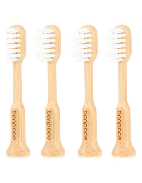 Cabezas de cepillo de dientes de bambú Ponpace para Gleem
