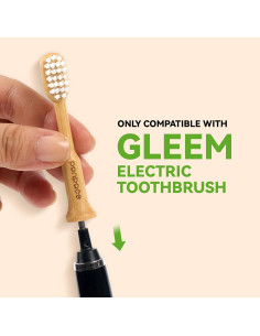 Cabezas de cepillo de dientes de bambú Ponpace para Gleem 2