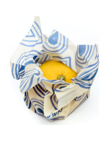 BeeWRAPZ Envolturas Reutilizables de Cera de Abeja - 3 Piezas