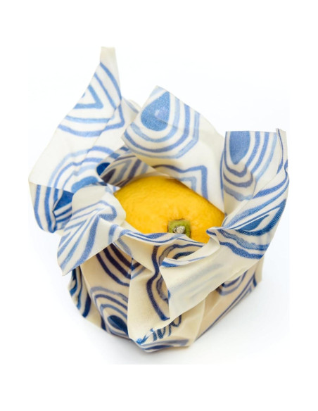 BeeWRAPZ Envolturas Reutilizables de Cera de Abeja - 3 Piezas