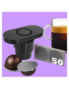 Kit de Recarga Nespresso Vertuo BLACKSMITH FAMILY 2024 + 100 Etiquetas