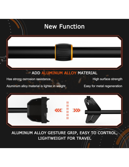 Detector de Metales WOOTOOR WT 5 Modos Pantalla LED 2,84 kg