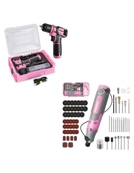 Kit de Herramientas Rotativas Inalámbrico Workpro 71 Acc. Kit de Herramientas Rotativas Inalámbrico Workpro 71 Acc.