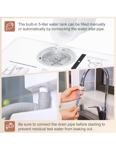 Lavavajillas de Encimera ChuMaste CM-XWJ01 5 Programas