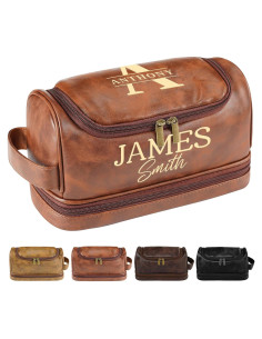 Bolsa de Aseo Personalizada para Hombres Ingifta - 28.4x12.5x17 cm