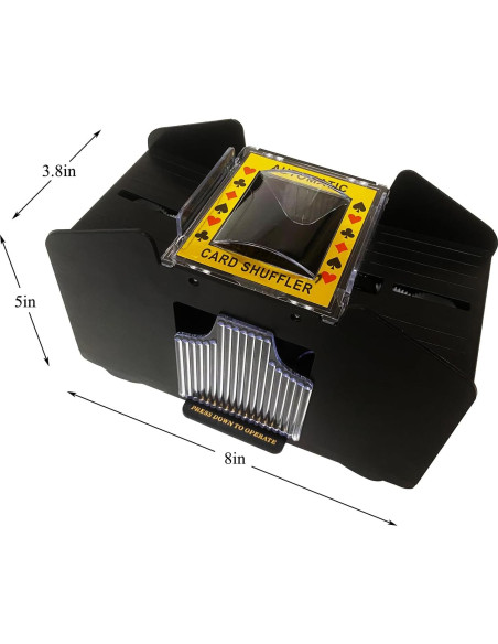 Barajador de Cartas Automático Ydcoom BATT-001, Eléctrico a Batería