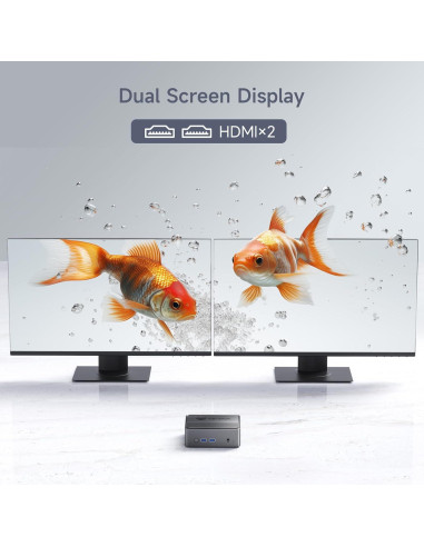 Bmax B3 Mini PC 256GB SSD 8GB LPDDR4 Intel N5095 4K